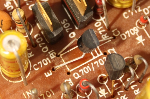 Transistor 1 installed